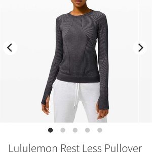 SOLD Lululemon rest less pullover